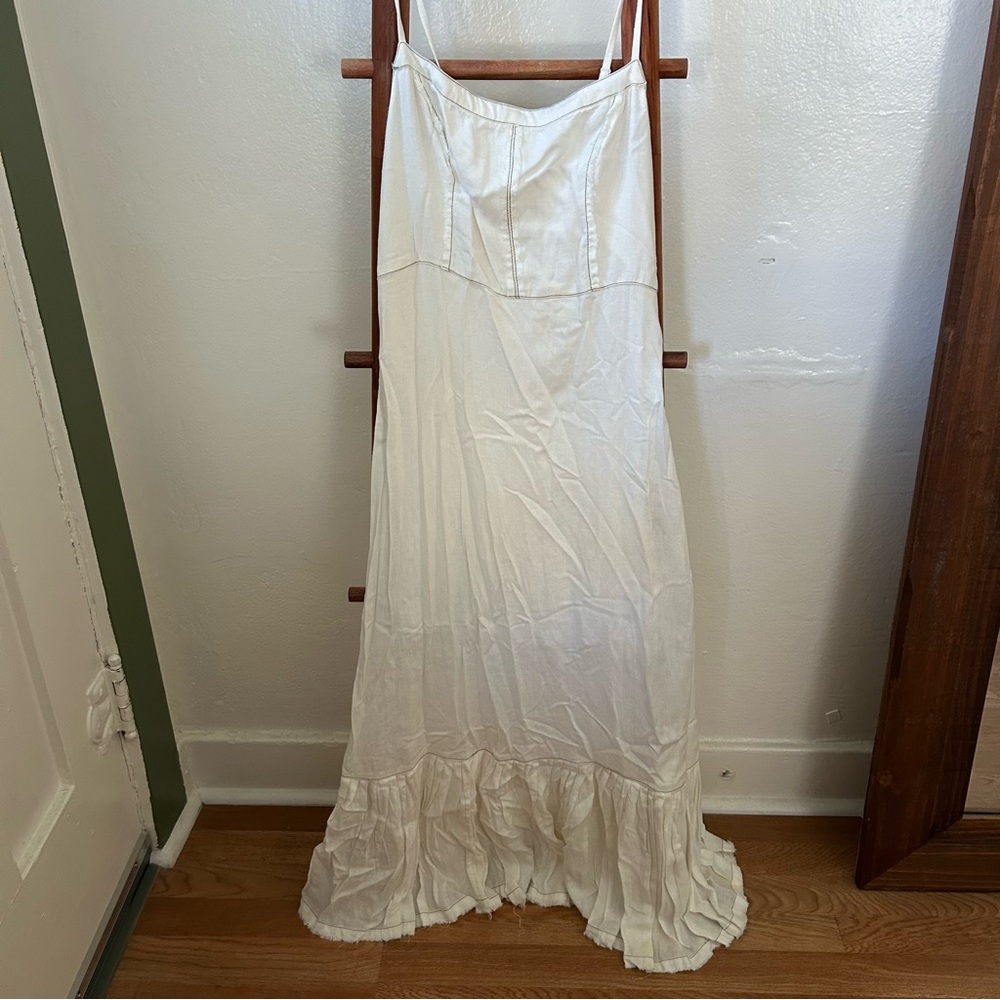 Urban Outfitters Cream Maxi Dress